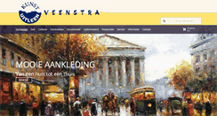Desktop Screenshot of kunstuitleen-veenstra.nl